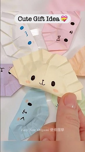 Cute Gift 🥟💖 Dumping Squishy with Sticky Note | 👆full tutorial on my channel👆