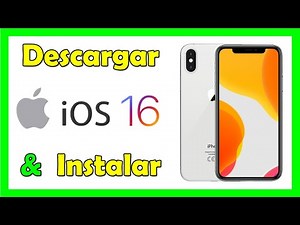 Como instalar iOS 16 en iPhone o como descargar iOS 16 en iPhone