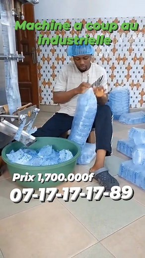 6.7K views · 14 reactions | MACHINE INDUSTRIEL 1,700,000F UNE BOUCHES A 230.000F(DEUX BOUCHES A 330.000F Machine a scellé gobelet nouveau 85mil Grande promo ouvert ⭕️Localisation YOPOUGON PHAMACIE KENYA ✅️MACHINE IMPORTÉ 1,700,000F ✅️VERTICAL A 430,000F ✅️MANUEL A 60,000F ️Watsap (07-17-17-17-85) Num(07-17-17-17-89) | Machine à coupé l'au automatique | Facebook