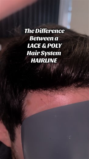 Lace vs Poly Hair Systems: Which Is Right for You?