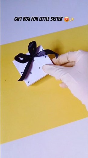 Gift Box🎁 Idea for Little Sister 😍✨ | Easy making