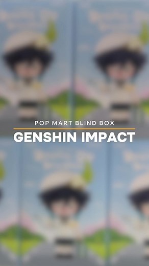 Unboxing 5 Genshin Impact Blind Box from Pop Mart!! Giving all my luck this year for them!! 🫣 #fyppppppppppppppppppppppp #fyp #foryou #genshinimpact #popmart #blindbox #fypシ