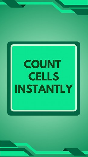 Stop counting rows manually — Excel can do it in one step.💡 #Scribe #ad #Excelhack | Excel With Grant