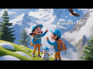 🎵 Smarty Kids Learn About Mountains 🏔️|Fun Learning Song"Smarty Kids Educational Song's
