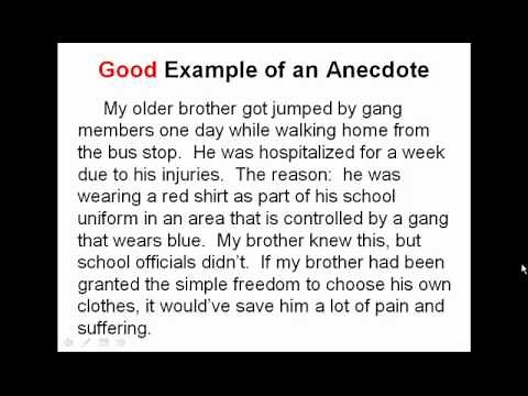 Introductory Paragraphs | Persuasive Essay Writing Lesson