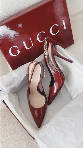 Gucci Heels Unboxing 👠 | Luxury Designer Shoes Reveal ✨ #fashion #heels #ootd #style