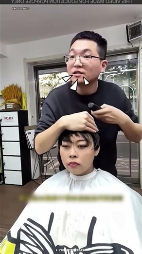 ¡Este Barbero Se Durmió En Medio Del Corte! #curioso #increíble #interesante