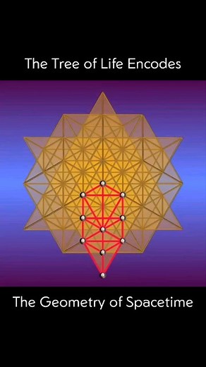 The Tree of Life encodes the geometry of spacetime. The ancient Kabbalistic symbol commonly known as the Tree of Life is a key to understanding the fundamental geometry of the structure of space-time itself. Nassim Haramein theorizes that spacetime is made of immeasurably small packets of energy on the subquantum Planck scale. These spherical oscillators, which he calls spherical Planck units, neatly pack together and perfectly fill space in a 3D Flower of Life arrangement, centered by an underl