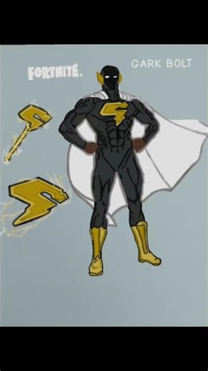 Concept Pack Gark Bolt : Skin + Pioche + Planeur #fortnite