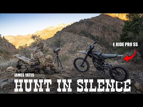 Silent Backcountry Transportation for Hunters! Electric Dirt Bike
