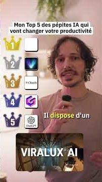 Mon top 5 des pépites IA qui vont changer votre productivité