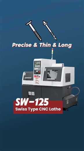 7.1K views · 53 reactions | How to Machine Small Motor Shaft on SW-125 Swiss Type CNC Lathe, Precision Turning Demonstration? #cnc #cnclathe #cncmachining #metalworking #usamanufacturing #Smartlathe | Smartlathe | Facebook
