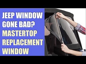 Fix Your Jeep Wrangler JK / JKU Rear Window in Minutes | DIY Soft Top Repair