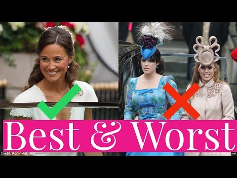Best & Worst at William & Kate's Wedding, Pippa Middleton's Bum, Princesses Beatrice & Eugenie