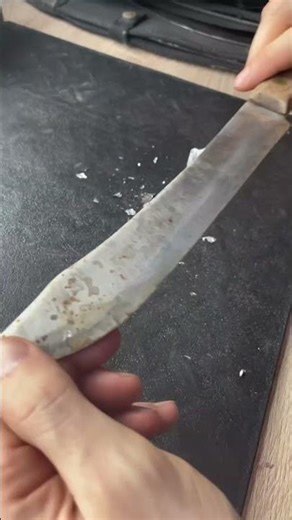 I Only Used TinFoil NO WAY #entertainment #rust #restoration #viral #fypシ #metal #usa #bushcraft #vs