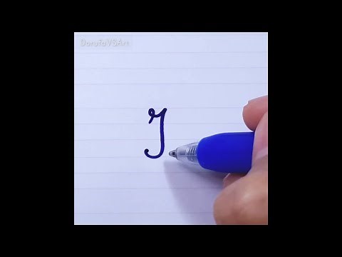 Letter I i in Cursive Writing | How to Write in French Cursive Handwriting