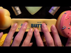 ASMR Slow Squishy Tapping for 1 Hour🥖 (No Talking)