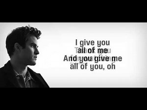 GLEE - All Of Me | LYRICS
