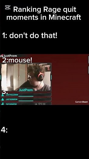 Top 4 Rage Quit Moments in Minecraft 😂💥 (You Won’t Believe #1!)