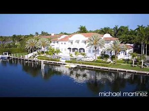 Gables Estates Mansions and Residence Aerial Tour