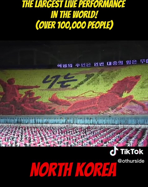 Arirang Mass Games - The Largest Live Performance in North Korea