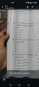 6:06 3.00 KB/S 67 \% You Today, 4:43 PM strlen("PHP");? (A) 2 (... | Filo