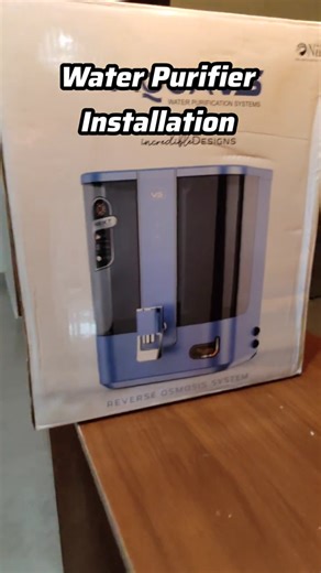 RO Water Purifier Installation for Home #viral #shorts #homedecor #demo