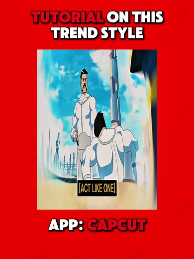 Tutorial on this viral Invincible ‘Bedrott’ (@yen) trend! What other trends would you like a tutorial on? #capcut #capcutpioneer #capcutedit #edit #tutorial