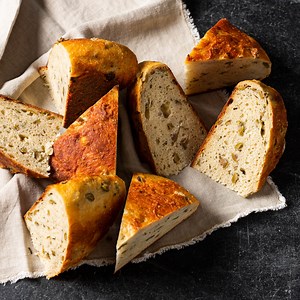 Almost No-Knead Olive, Rosemary, and Parmesan Bread | America's Test Kitchen