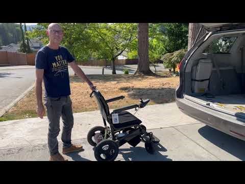 Easily Unloading the Fold & Go Wheelchair from a Vehicle