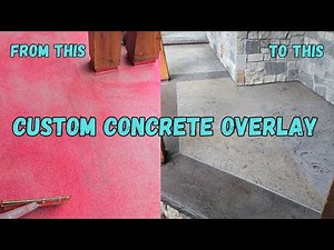 Custom Concrete Overlay