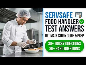 2026 ServSafe Food Handler Test Study Guide and Practice Exam Answers for Guaranteed Passing