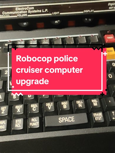 Robocop Police Cruiser Computer Sound System Upgrade