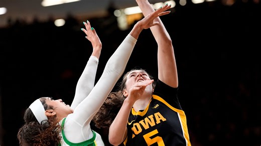 Iowa women's basketball numbers that stood out in win over Oregon