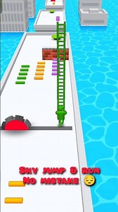 Ladder Man Epic Climb Challenge 🪜😜 Funny Gameplay #gamingtricks #shorts #youtubeshorts