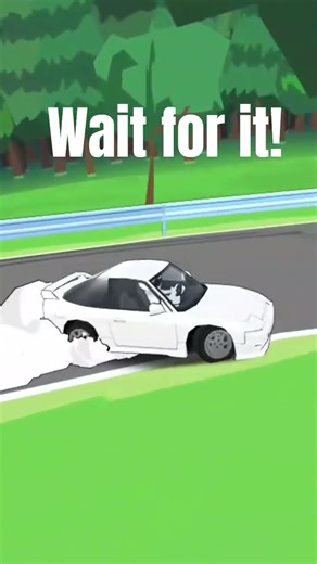 Insane jump nissan 180sx #frlegends #automobile #subscribe #coment #like