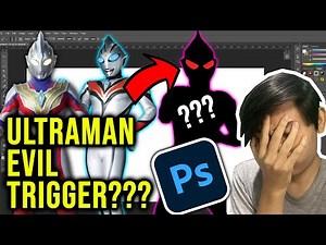 INIKAH WUJUD JAHAT DARI ULTRAMAN TRIGGER? ULTRAMAN EVIL TRIGGER - Photoshop