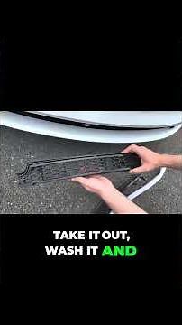 The Easiest Way to Clean Your Tesla Grille