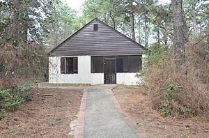 Cabin 9 path First Landing State Park