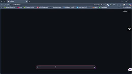 Here is my new project! Its a chatbot built using LangGraph ( Open AI's gpt model) and the frontend with Streamlit. Focused to build more stuff in the world of Agents and LLMs. | Dakshat Pawale