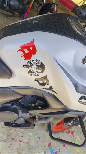 yamaha fzs sticker || baby sticker modified #hanmatmal