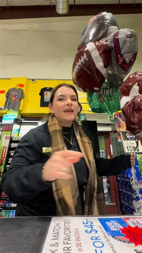 Stateline Convenience on Instagram: "You gotta have fun at work 😂❤️😝 #Work #funny #helium #heliumballoon #prank"