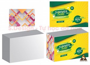 Dựng Mockup 3D khối hộp trong Adobe Illustrator CS6