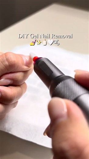 How to Remove Gel Nails at Home 💅 | DIY Gel Nail Removal asmr