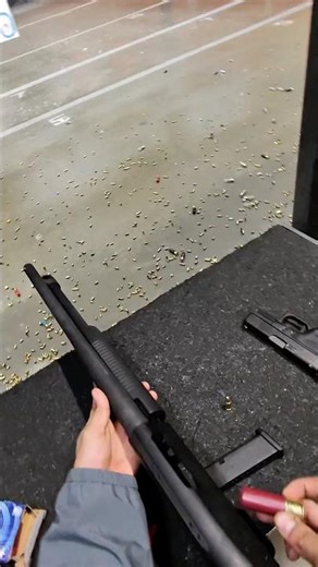 The pump #raybanmeta #range #shooting #shotgunhandcam