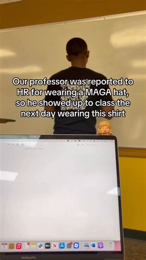 1.6K views · 120 reactions | Who’s side are you on? The professor or the students.:: #american #usa #politics #collegelife #college #fyou #student #america #shirt #professor #maga #fu | Pete's Pranks | Facebook