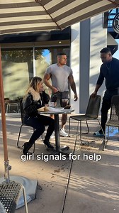 girl signals for help | A Gal's Pranks and Laughs