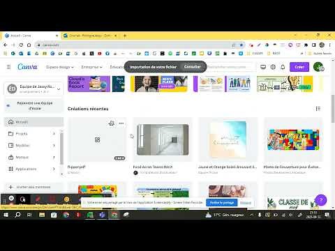 Modifier un PDF à partir de Canva