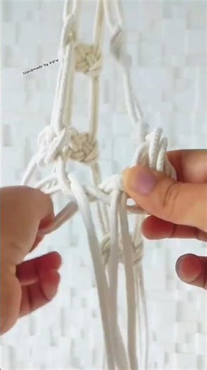 macrame planter ✨ #macrame #planter #diy #fypシ #art #craftideas #viral #explore#macrameknot #plants