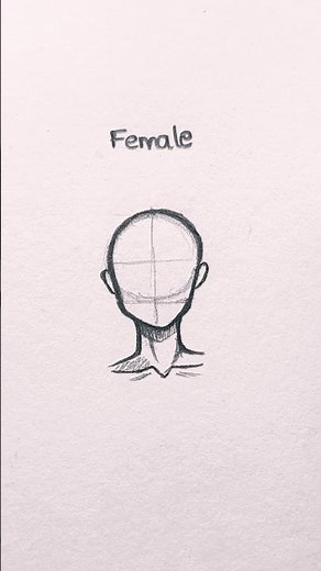 Male vs Female Anatomy Drawing challenge 🔥 Learn the Difference Fast! #shorts #drawingtutorial
